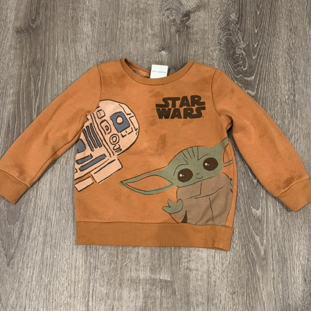 4T Star Wars crewneck